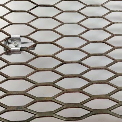 Сверхмощные 3m x 1.5m расширенное отверстие стальной сетки горячее окунутое гальванизированное шестиугольное