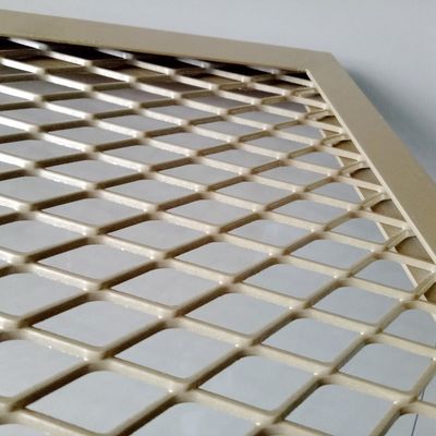 Плакирование стены расширило сетку Pvdf металла пудрит покрывая алюминий для потолка фасада металлического